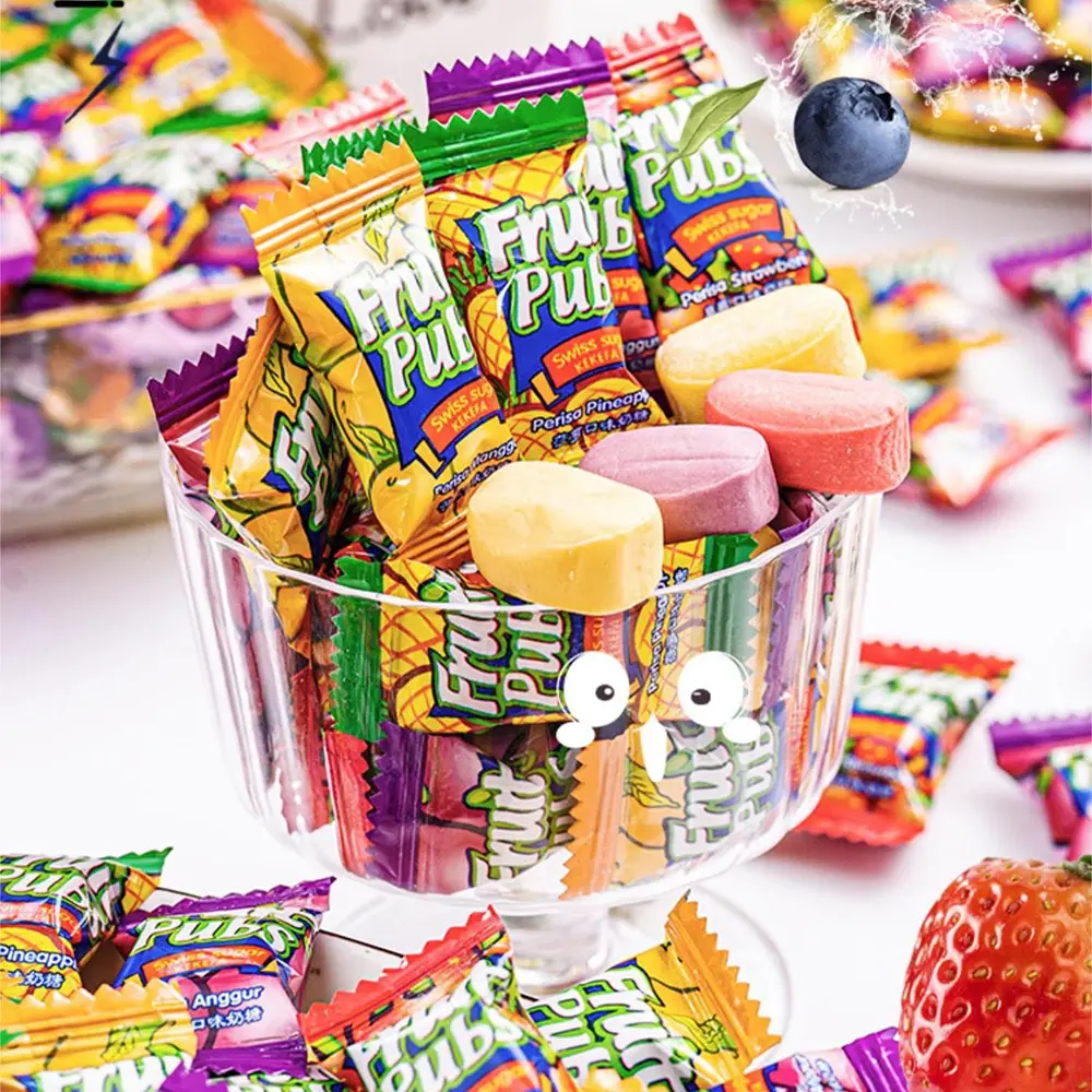 Candy packaging bag transparent snack packaging bag