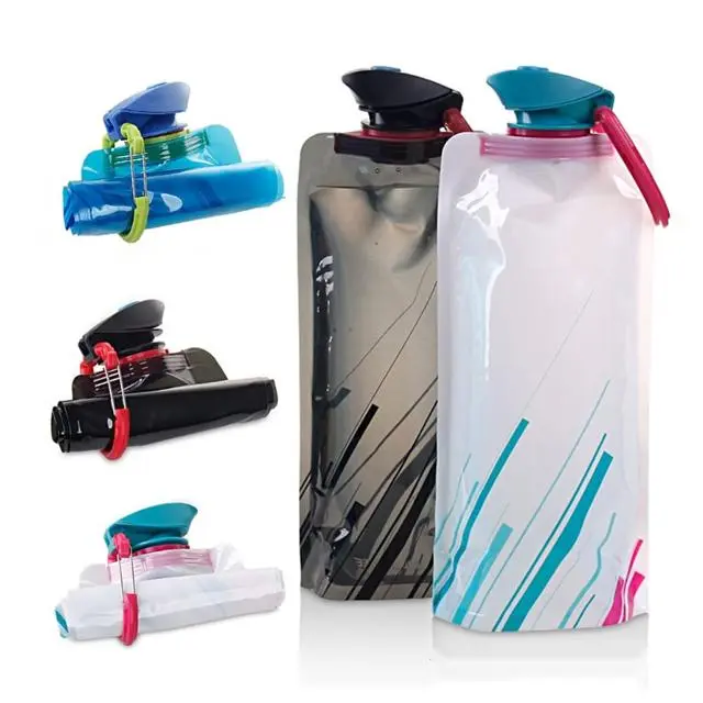 Foldable outdoor camping reusable Collapsible water bag