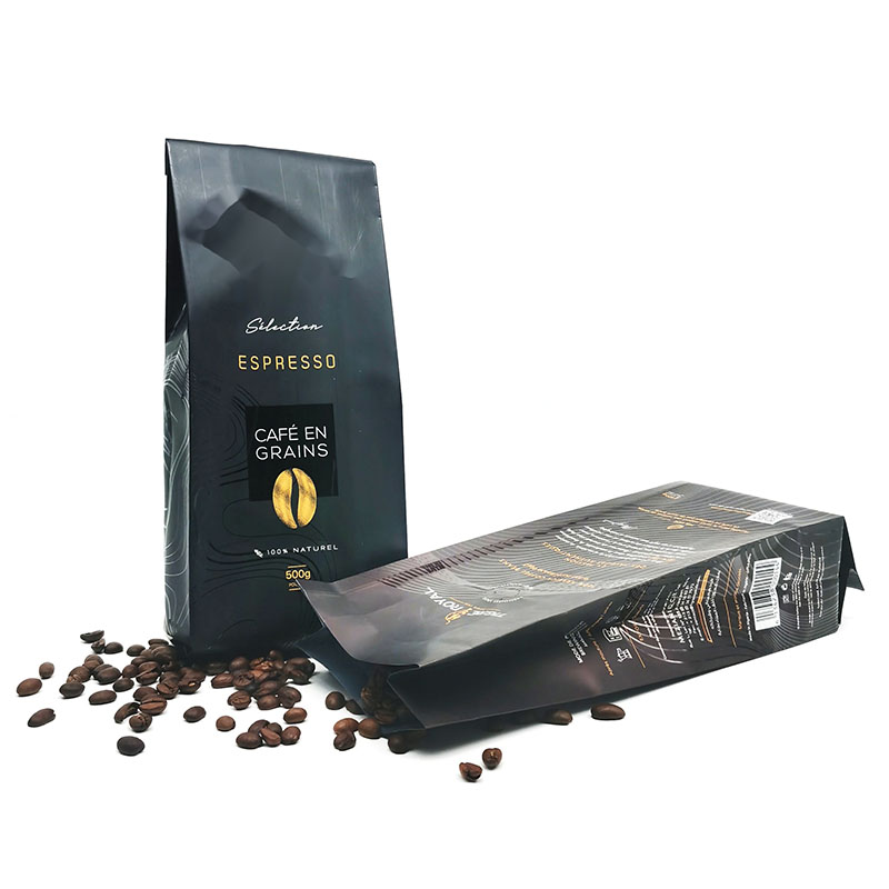 Recyclable coffee packaging bag sugar packaging bag with zipper