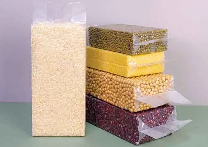 Structural Design of Rice Brick Vacuum Packaging Bag
