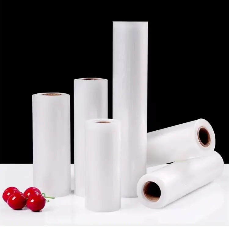 Multiple-layer co extruded vacuum packaging roll film for food packaging