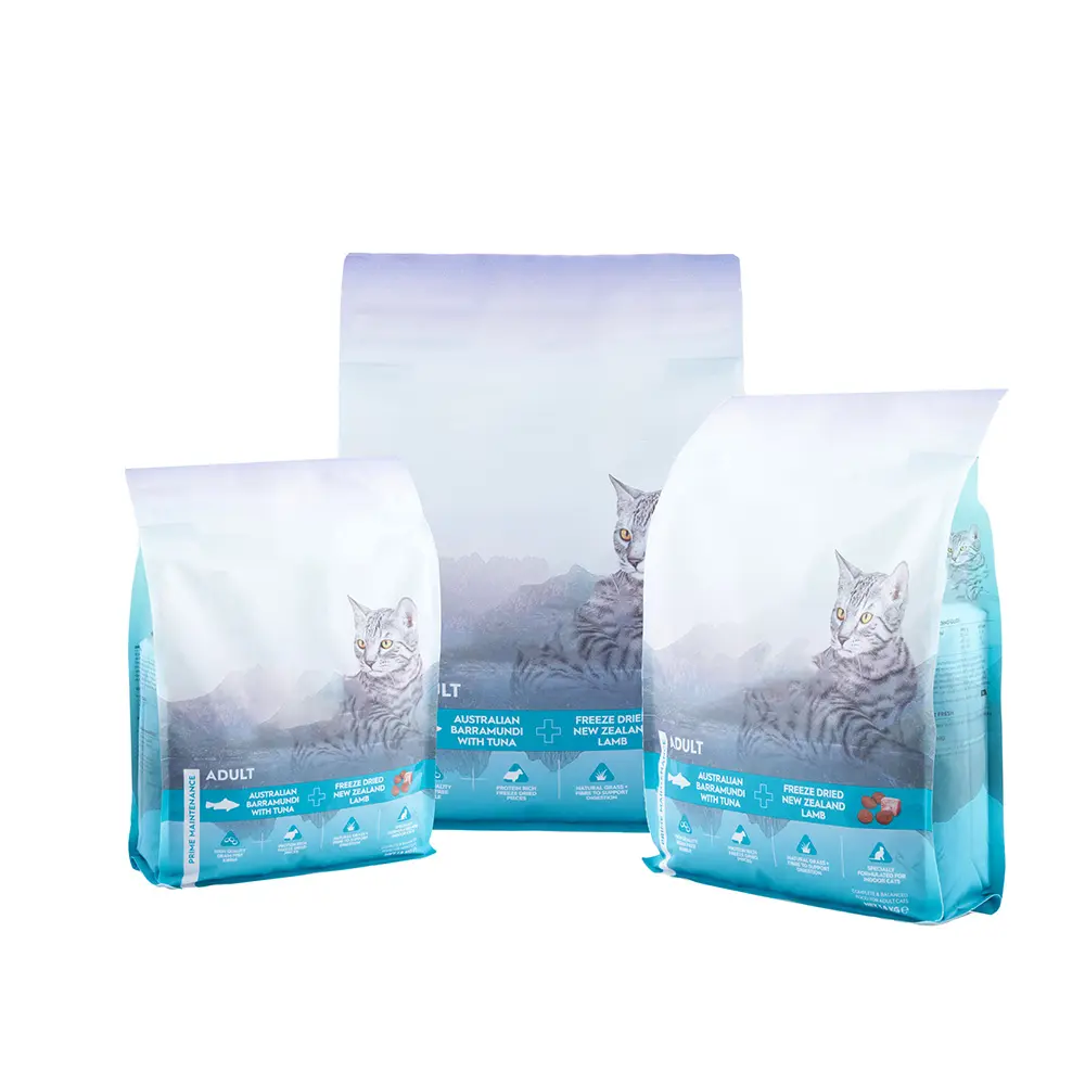 Composite Zipper Eight side Seal Food Packaging Bag
