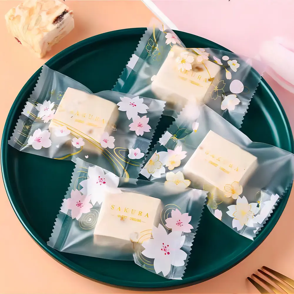 Candy packaging bag transparent snack packaging bag