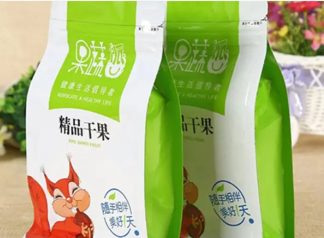 Requirements for color and font on food packaging bags