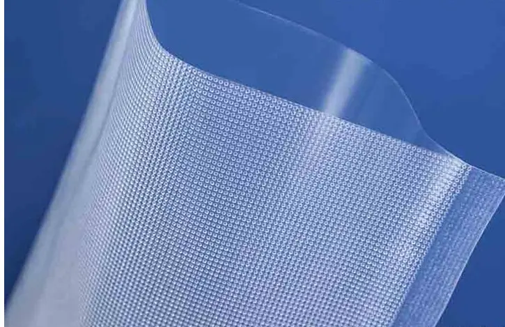 Precautions for using textured vacuum bags