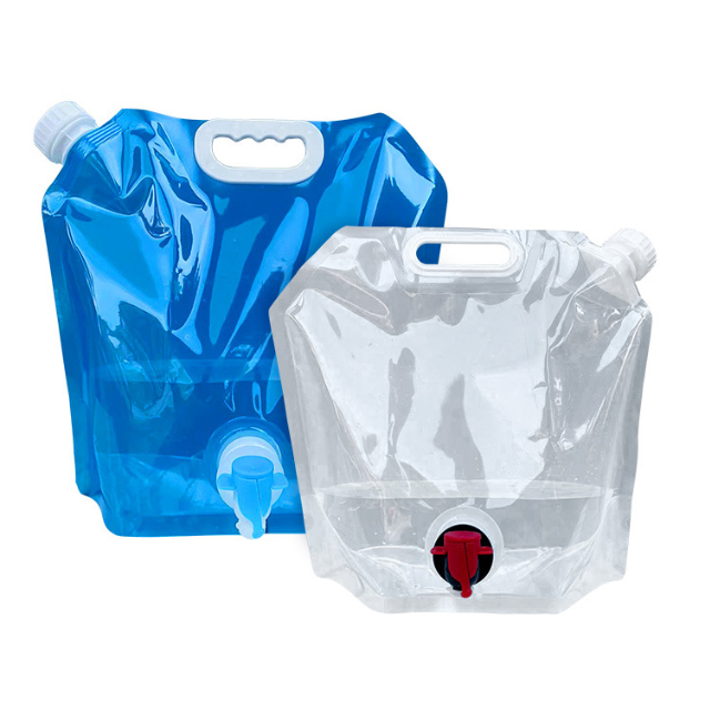 Foldable outdoor camping reusable Collapsible water bag