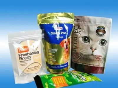What are the printing techniques for pet food packaging bags?