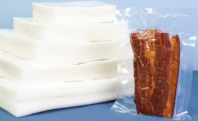 The production process of food vacuum bags