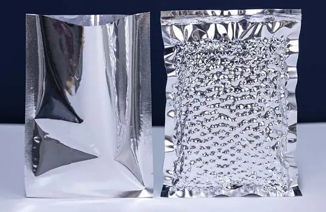 What is the barrier performance of aluminum foil bags