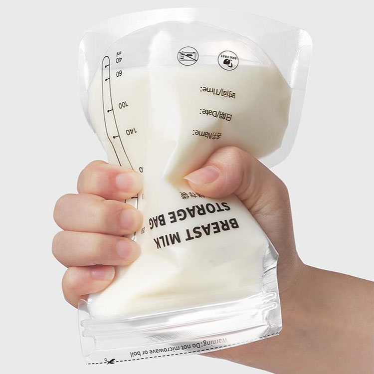 High quality Breast milk storage bag baby food packaging bags BPA free