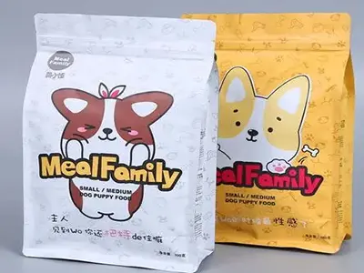 How to choose materials suitable for different pet food packaging bags?