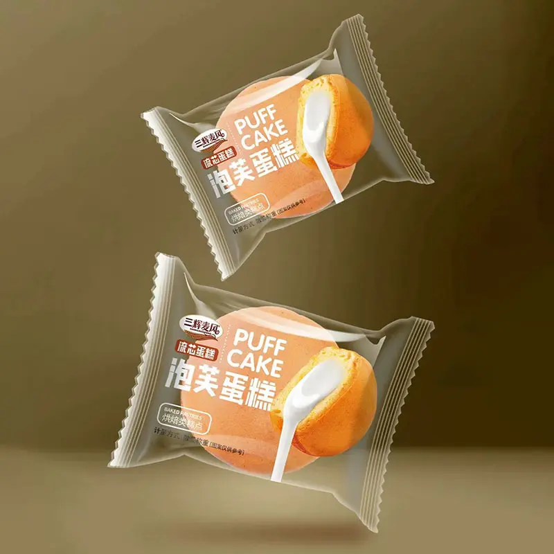 Custom Printed Inflatable Potato Chips Snack Food Packaging Plastic Bags