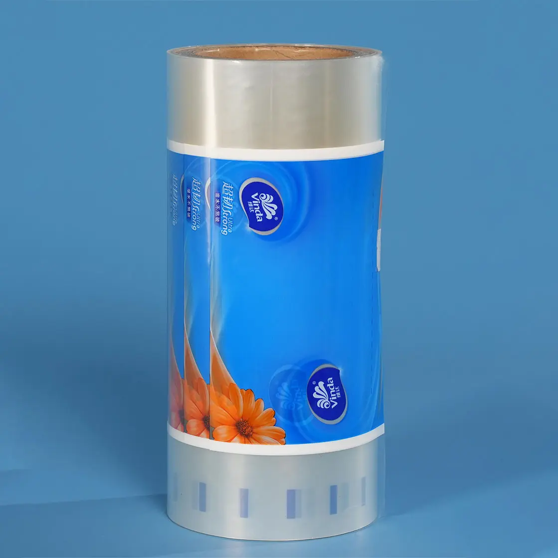 Laminated plastic flexible Packaging Film Roll Customized Printed Cosmetics Film Ointment Food plastic Aluminum roll film for Packaging