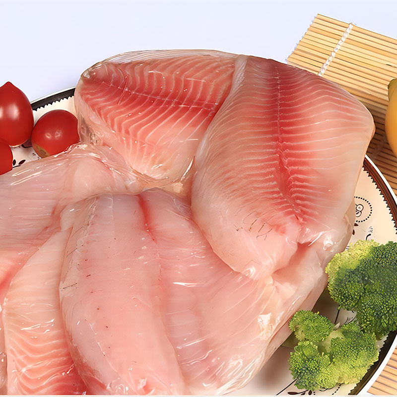 Custom sealing film cutting heat shrinkable film packaging for butter meat fish poultry