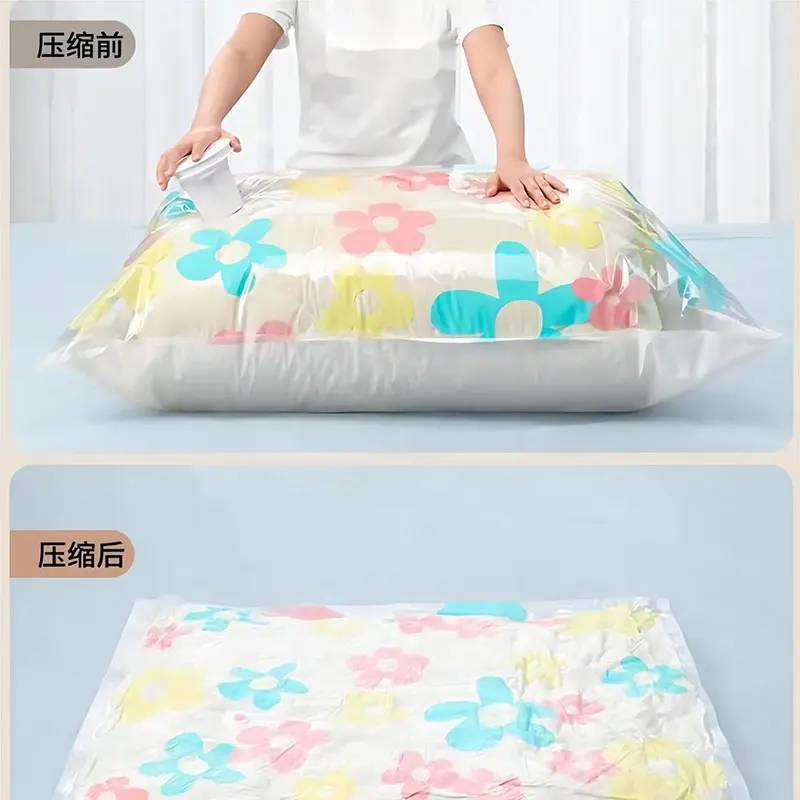 Vacuum Compressed Storage Bags Household Vacuum Storage Bag Compression Bag for Space Save Bag for Household
