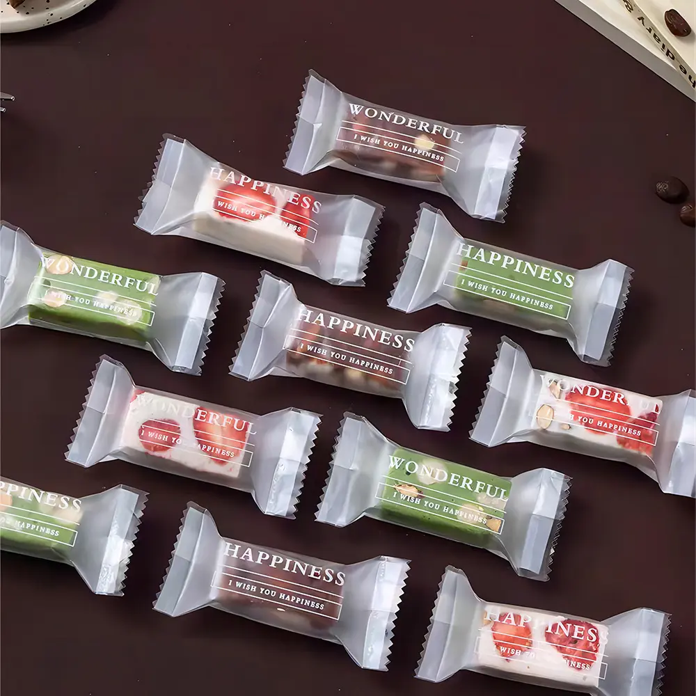 Candy packaging bag transparent snack packaging bag
