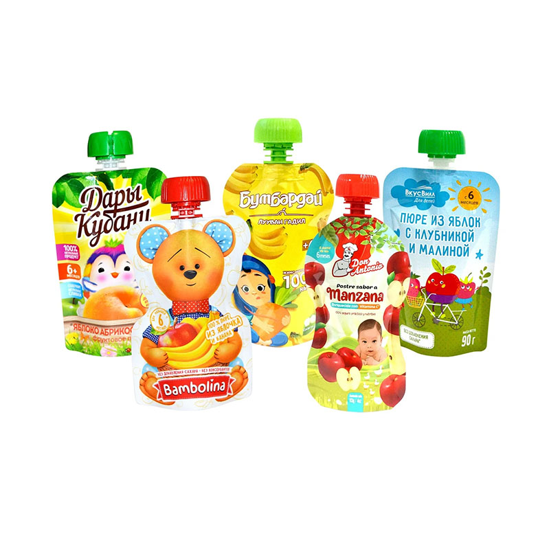 Custom Printing Reusable Plastic Shaped irregular shape free Pouch bags